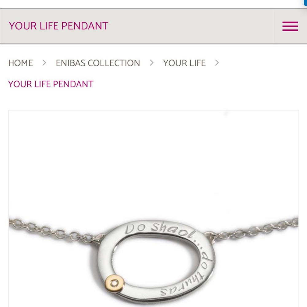 Your Life Your Journey Celtic Pendant